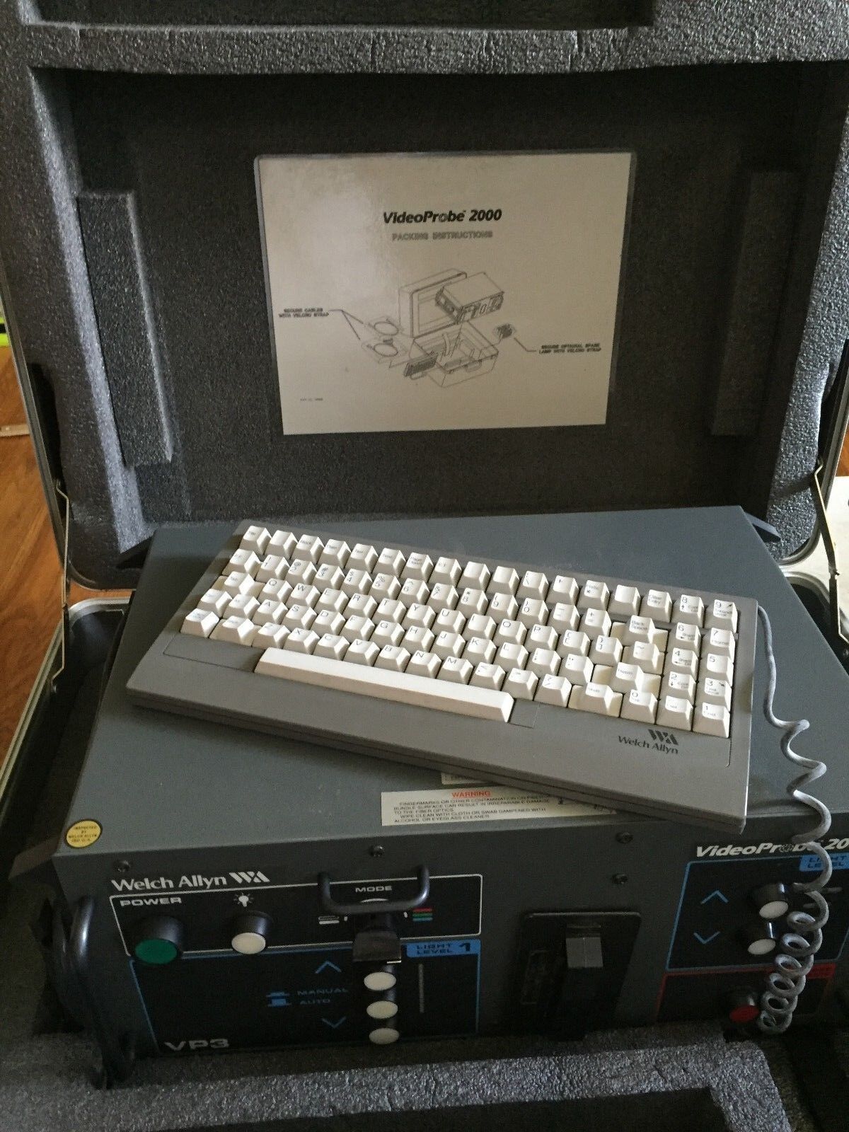 Welch  Vp115 ,Welch Allyn  Vp115  Video Probe-2000 Processor ,Aw
