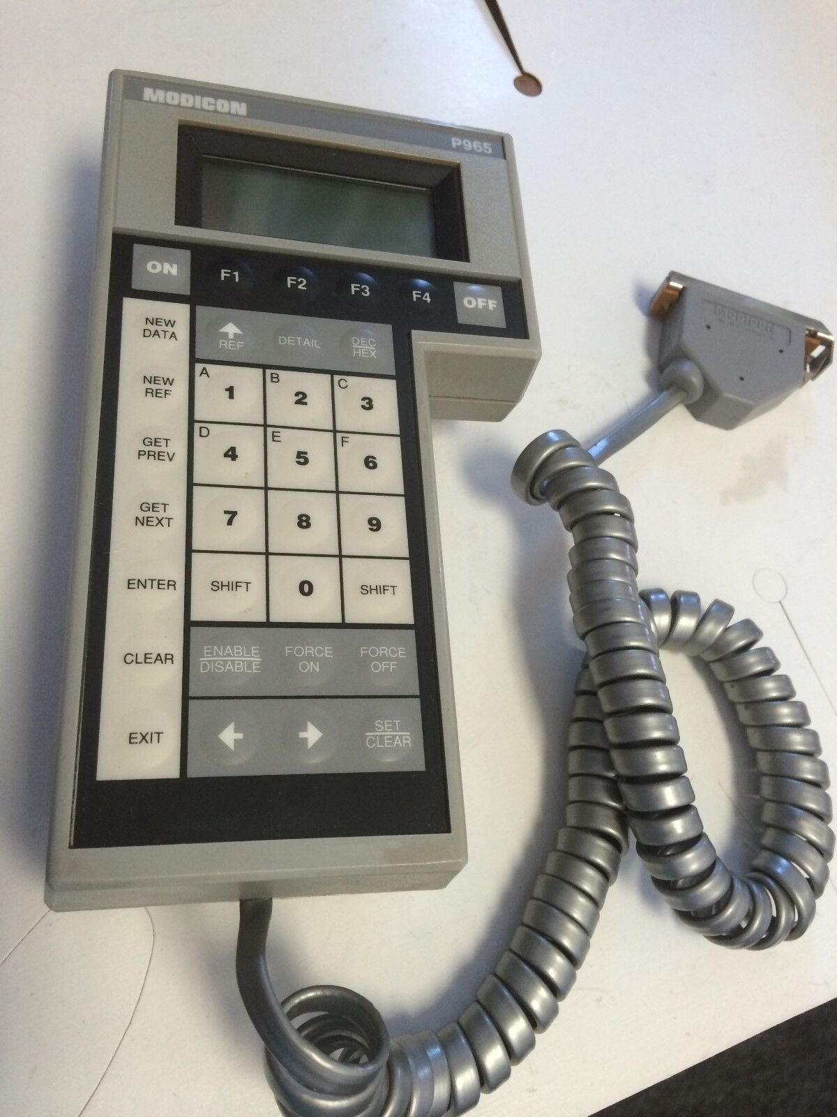 Modicon P965,As-P965-000 Data Access Keypad Terminal Teach Pendant,Dj,Fg