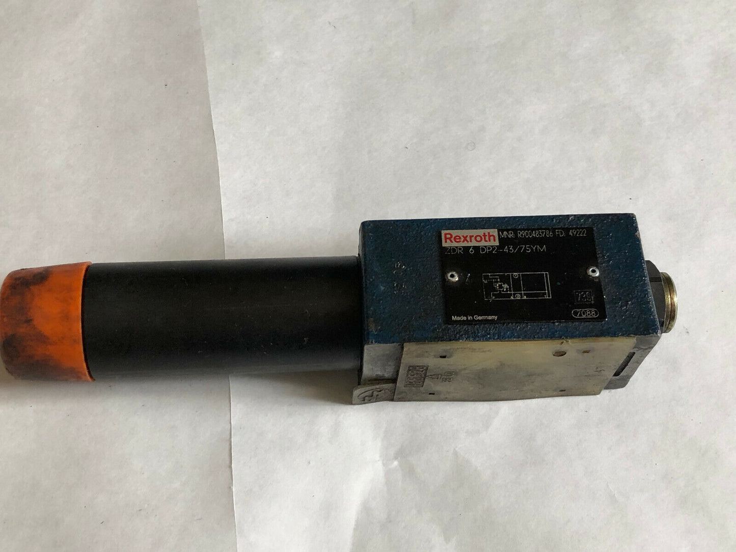 New Rexroth Zdr 6 Dp2-43/75Ym,A205-276, 00483786 Hydraulic Valve,Fm,Ar