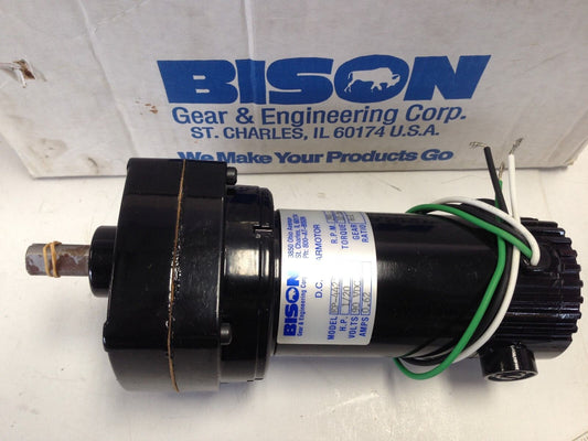 New Bison Ep4425 Gearmotor 90Vdc Parallel 1/20 Hp,291 Rpm,0.62 Amps 10 In Lbs,Dg