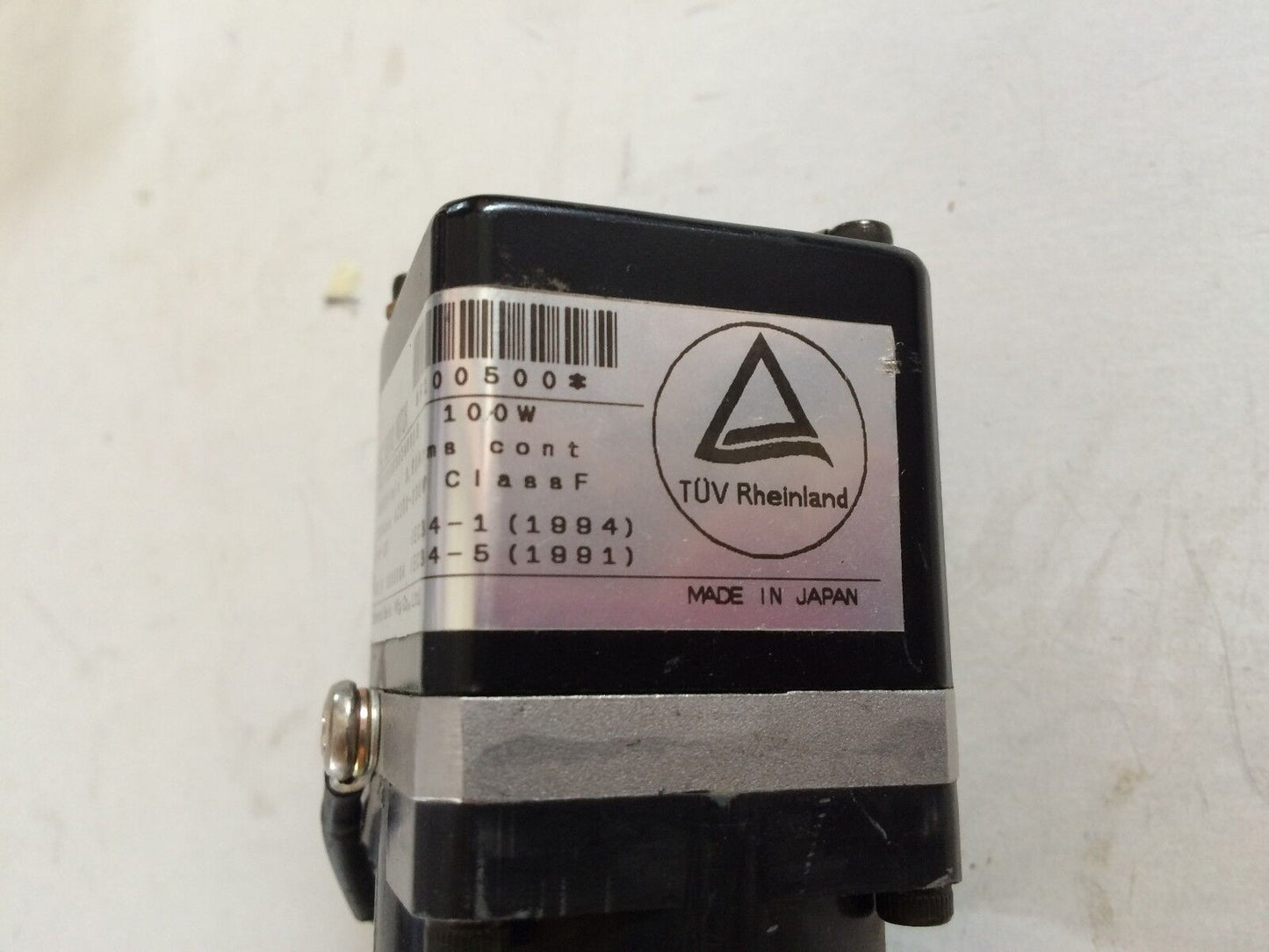 New Sankyo Seiki Mc101ns302ann1b Ac Servo Motor,3Ph,Mc101ns302ann18,3000 Rpm,Ed