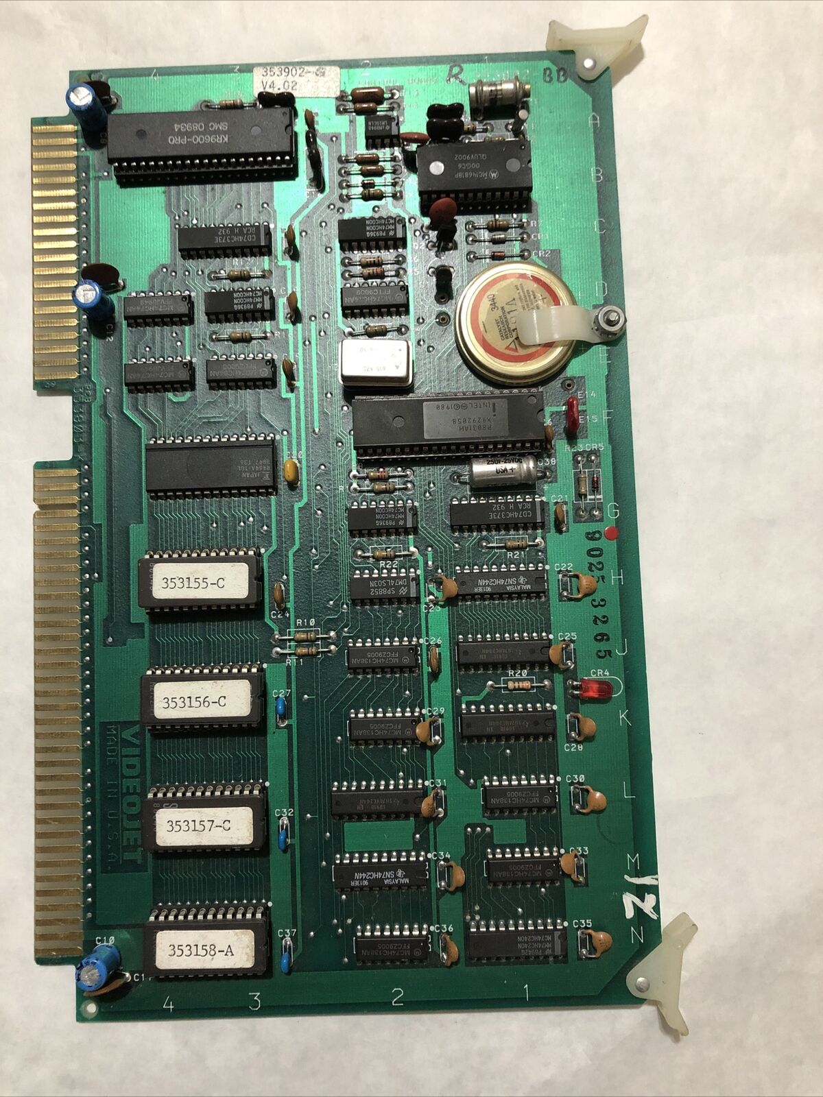 Videojet 353802-Bb Maxum Control Board  353902-G V4.02,353802,9025 3265,Dj