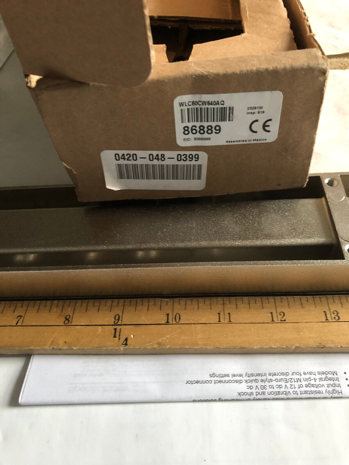 New Banner Wlc60cw640aq Heavy Duty Industrial Led Light 86889,Ac