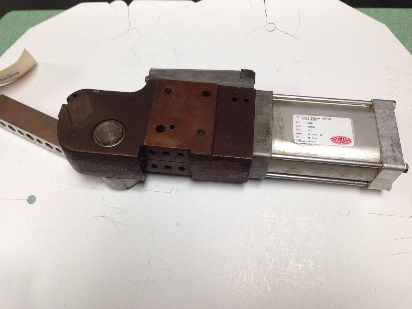 New Destaco 82G6n-632D103-01990A-P ,82G6n-632D103-01990A Pneumatic Clamp,Tj