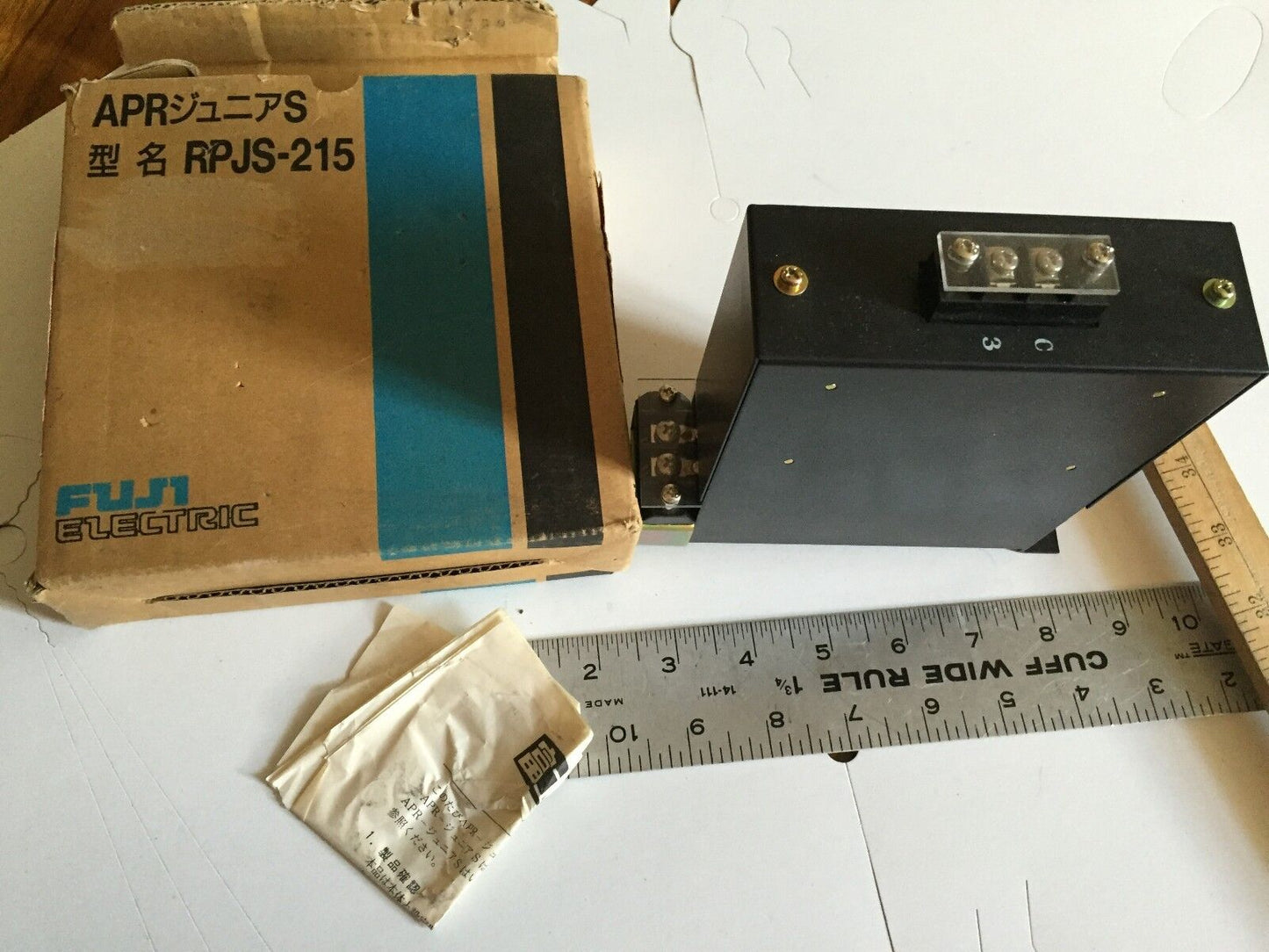 New Fuji Electric Rpjs-215,Apr-Juniors,15A Power Regulator Ac 110/220,Rpjs2,Eh