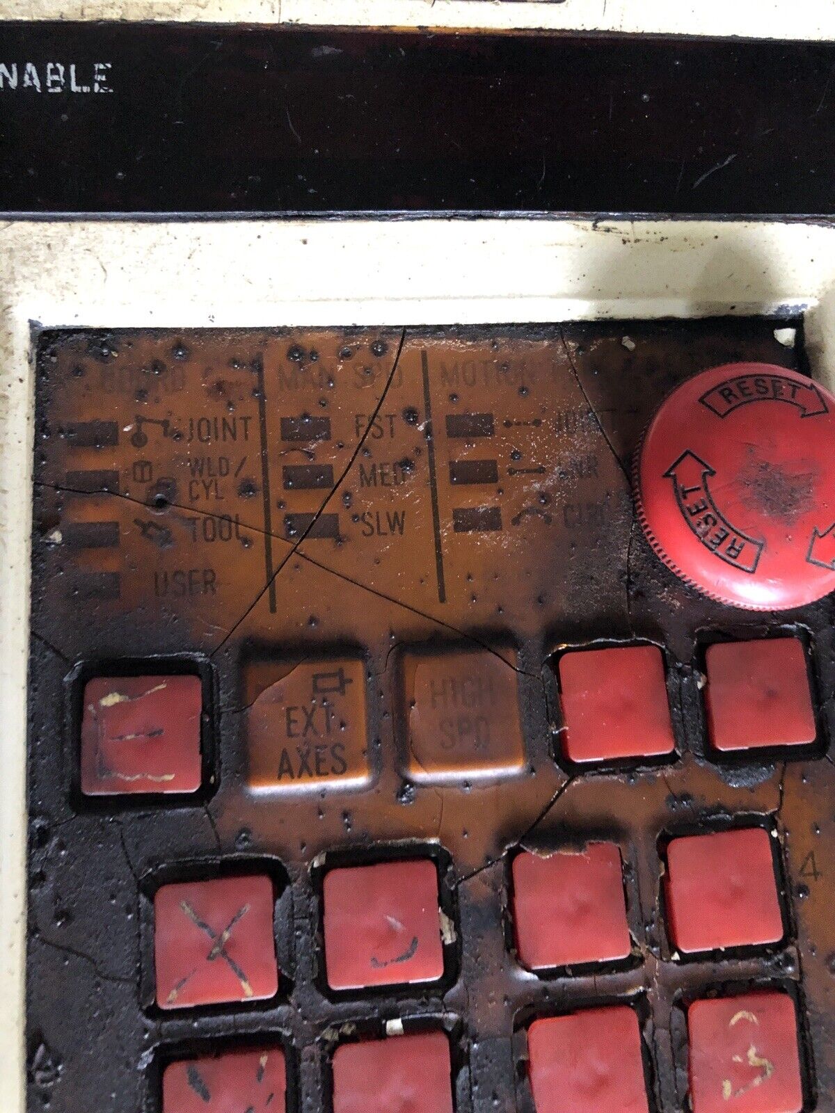 Yaskawa Jznc-Tb24l,Jznc Robotic Teach Pendent Np-D3792,Erc 479045-1,002-0138,Bc