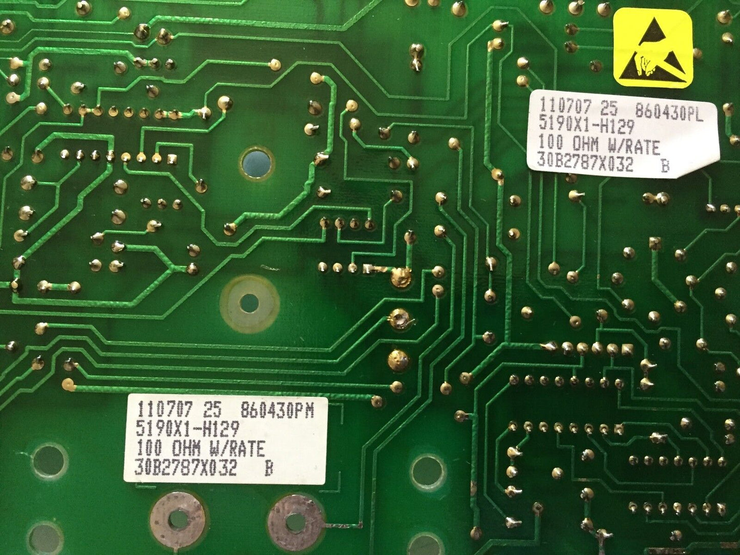 Fisher 30B2787x032 B,5190X1-H129,30B3112 L5a,Type 5190,100 Ohm W/Rate,Dd