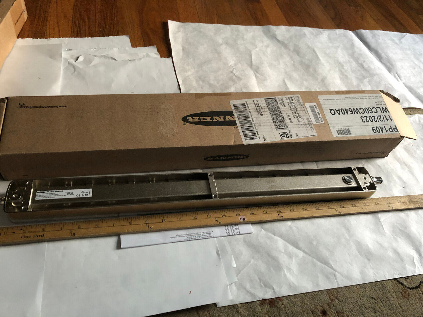 New Banner Wlc60cw640aq Heavy Duty Industrial Led Light 86889,Ac