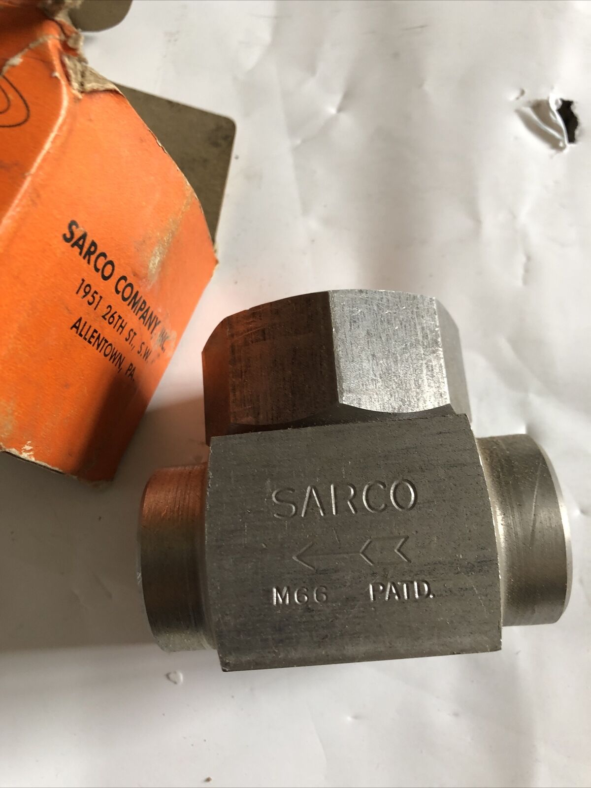 New 3/4" Spirax-Sarco 3/4 Td-50 Thermodynamic Steam Trap,B.M. 49497,Td50,An