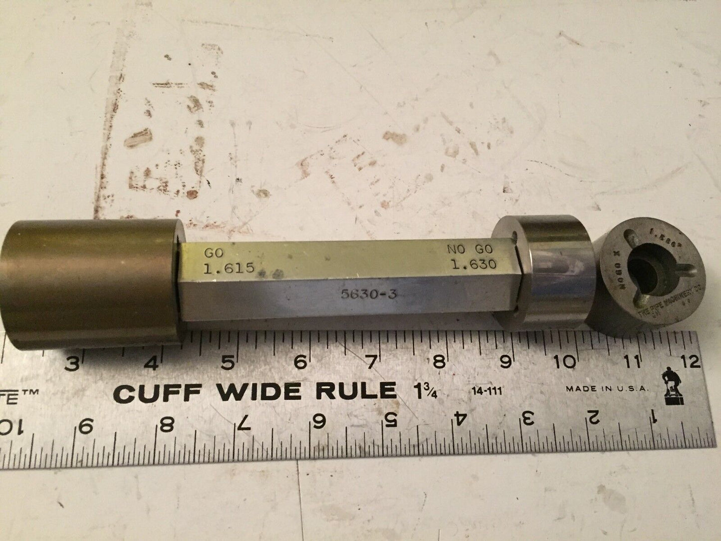 Used Go No Go Gage, Go Gauge,1.615,1.630, 1.586 The Pipe Machinery   ,Am