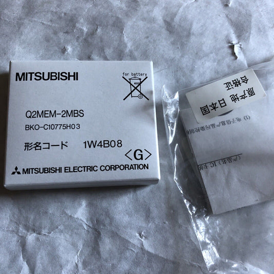 New Mitsubishi Q2mem-2Mbs, Melsec 2Mb Sram Memory Card Bn-S02mmccmw 1Ehn4 2M