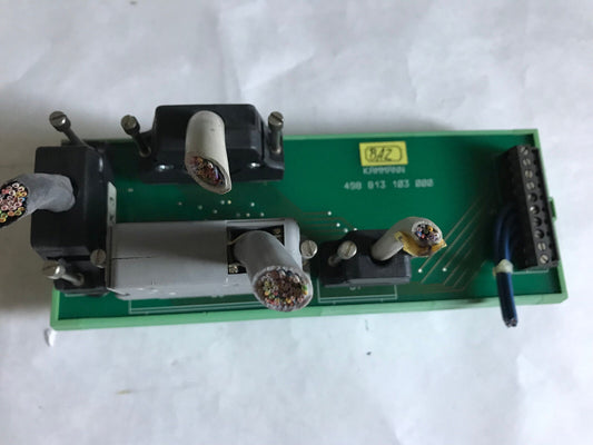 Phoenix Contact 498 813 103 000,Kammann Block 498 813 103 000 W/ Connector,Ab