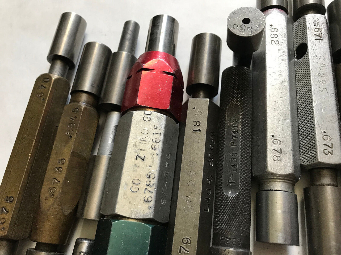 Lot The Pipe Machinery Go No Go Plug Gage .677,.6785,.6815,.679,.670,.682,Et