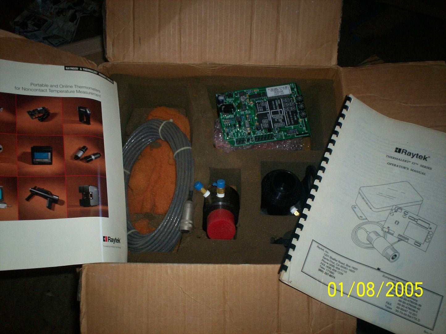 New Raytek Rayit5sfxwc Infrared Temperature Controller,Raytek 95920,Ah