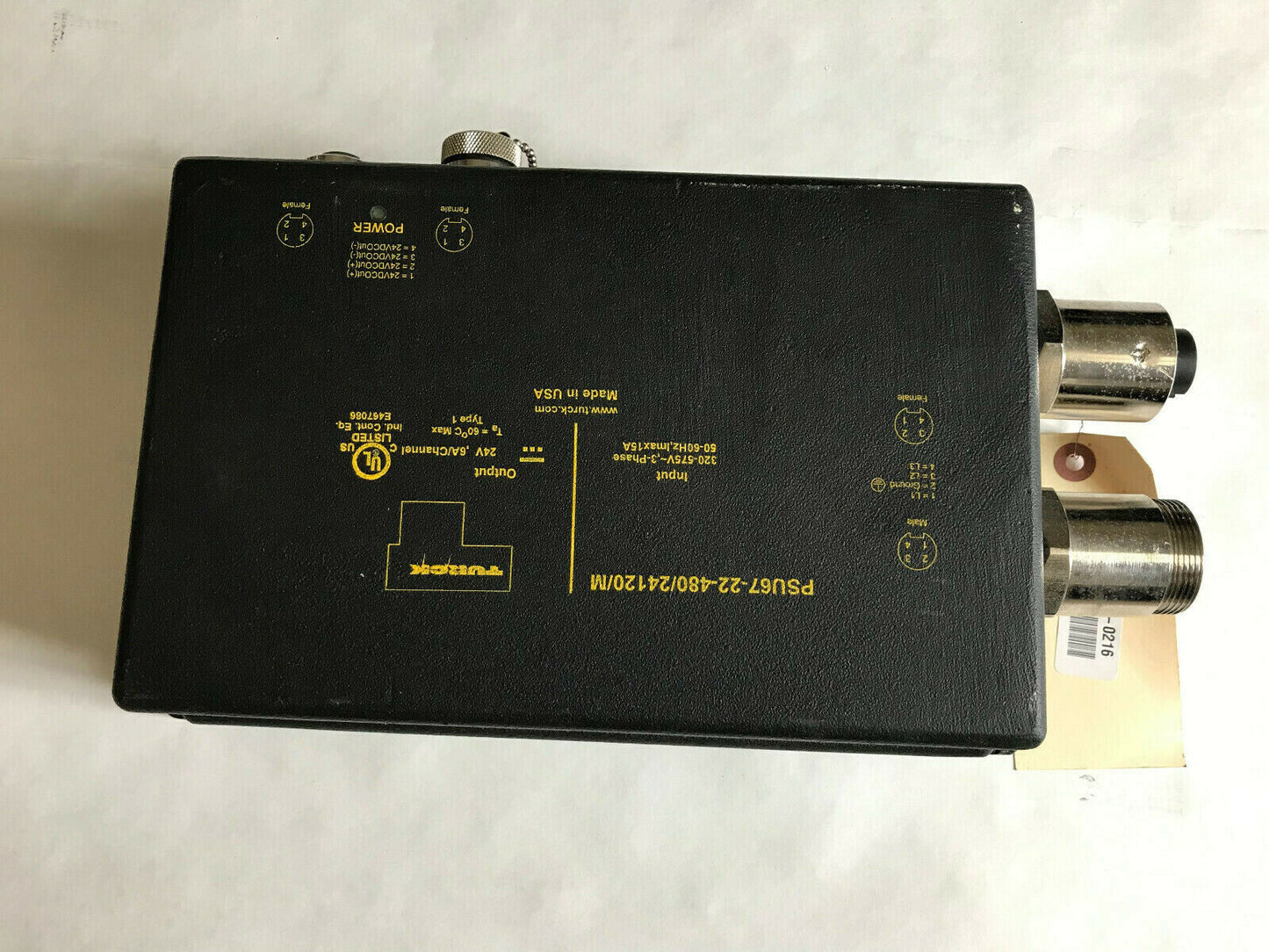 Turck Psu67-22-480/24120/M Power Supply,So
