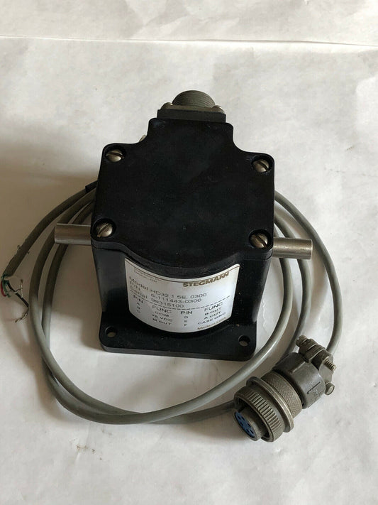 New Stegman Hd32 1 5E,0300,6-111443-0300 Rotary Encoder,Shaft Diameter 3/8",Ew
