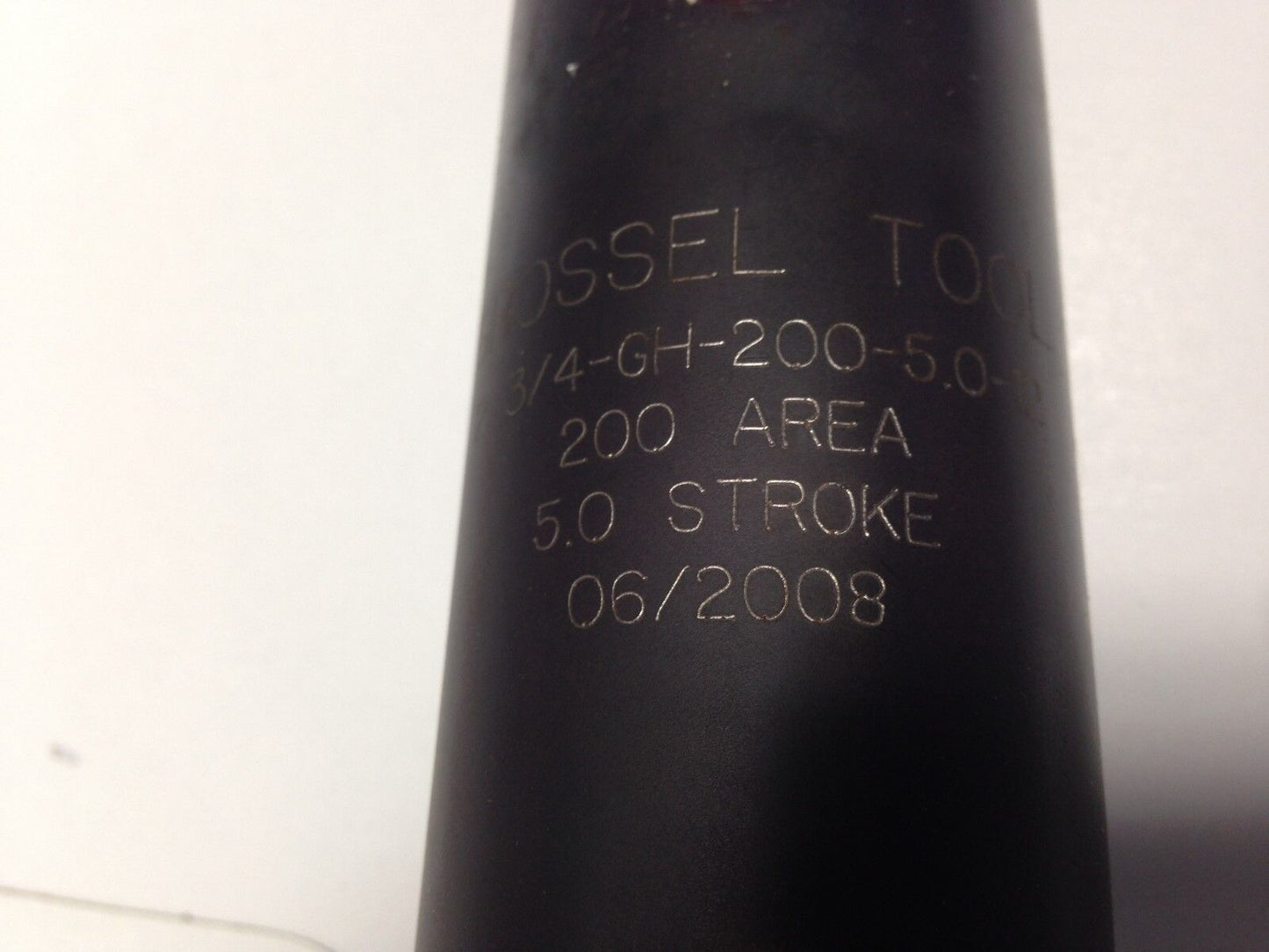 Grossel Tool 2 3/4-Gh-200-5.0-12,3927-10 Welding Resistance Cylinder 200 Area,Dd