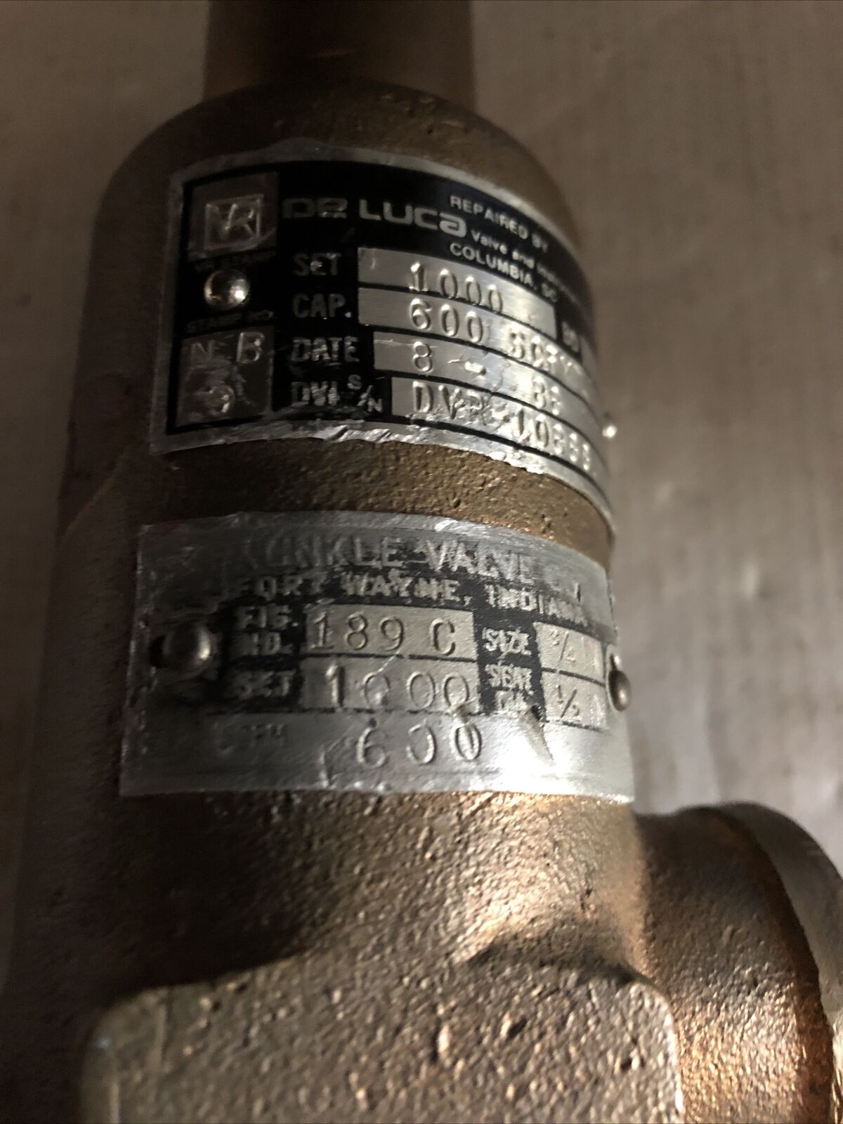 New Kunkle Valve 189-C 3/4"Npt Pressure Safety Relief Valve Nb9,Ao