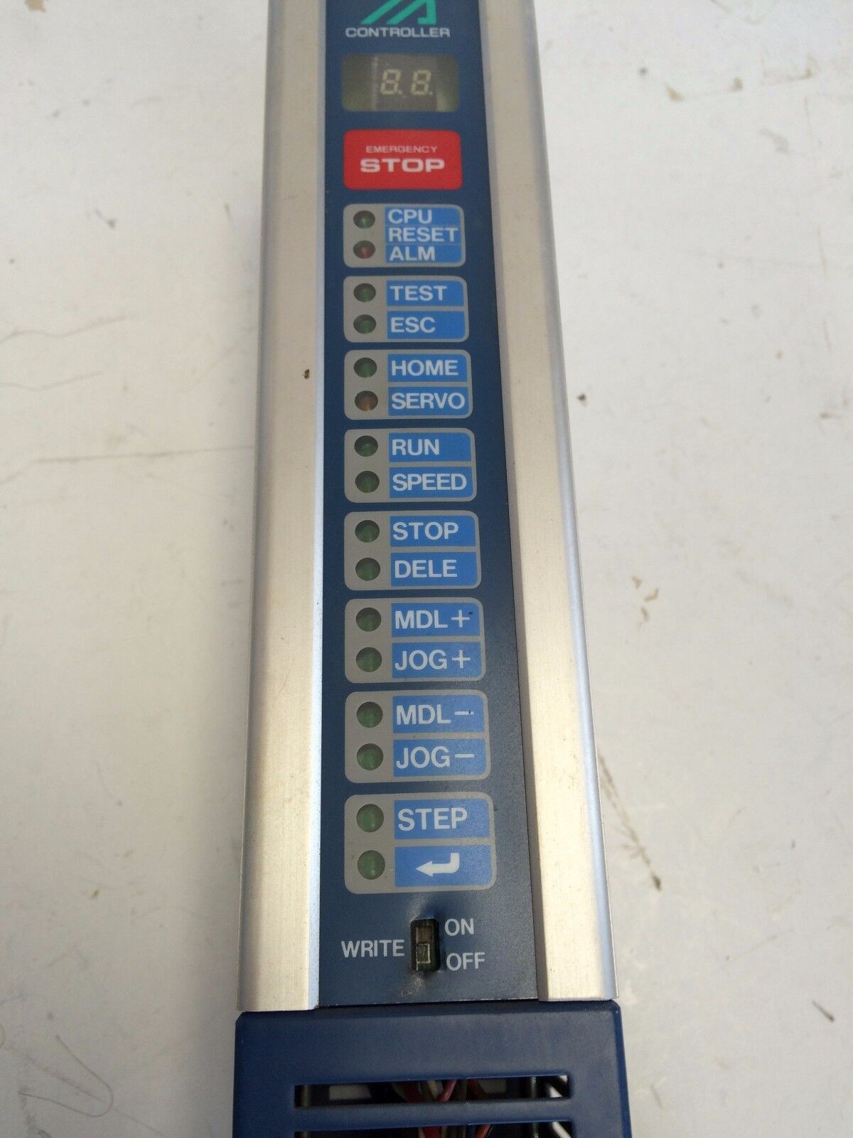 Ia Controller Pendant Operator Interface, Cpu Reset, Emergency Stop,Ek