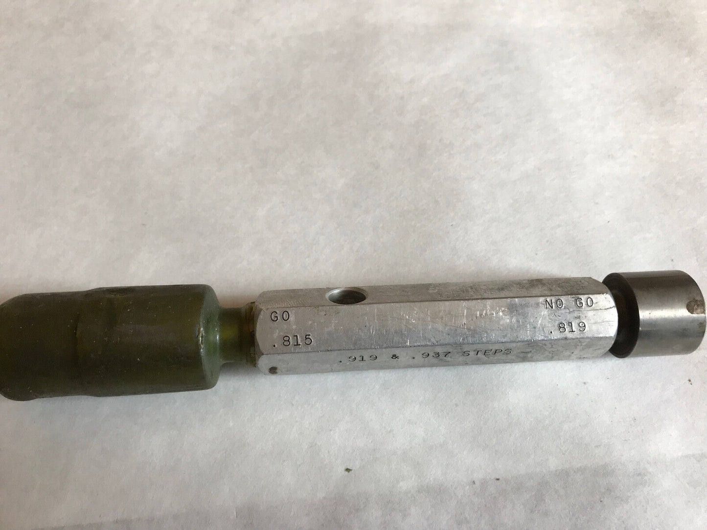 The Pipe Machinery 815,819 Go No Go Plug Gauge Inspection Gage .815 .819,Ag