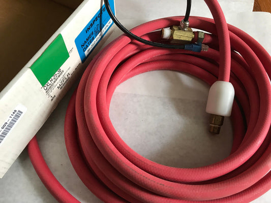 New Ingersoll Rand Qxlh-25-38 25' Hose & Light 3/8" Npt Fittings,Parker 7032,Ep