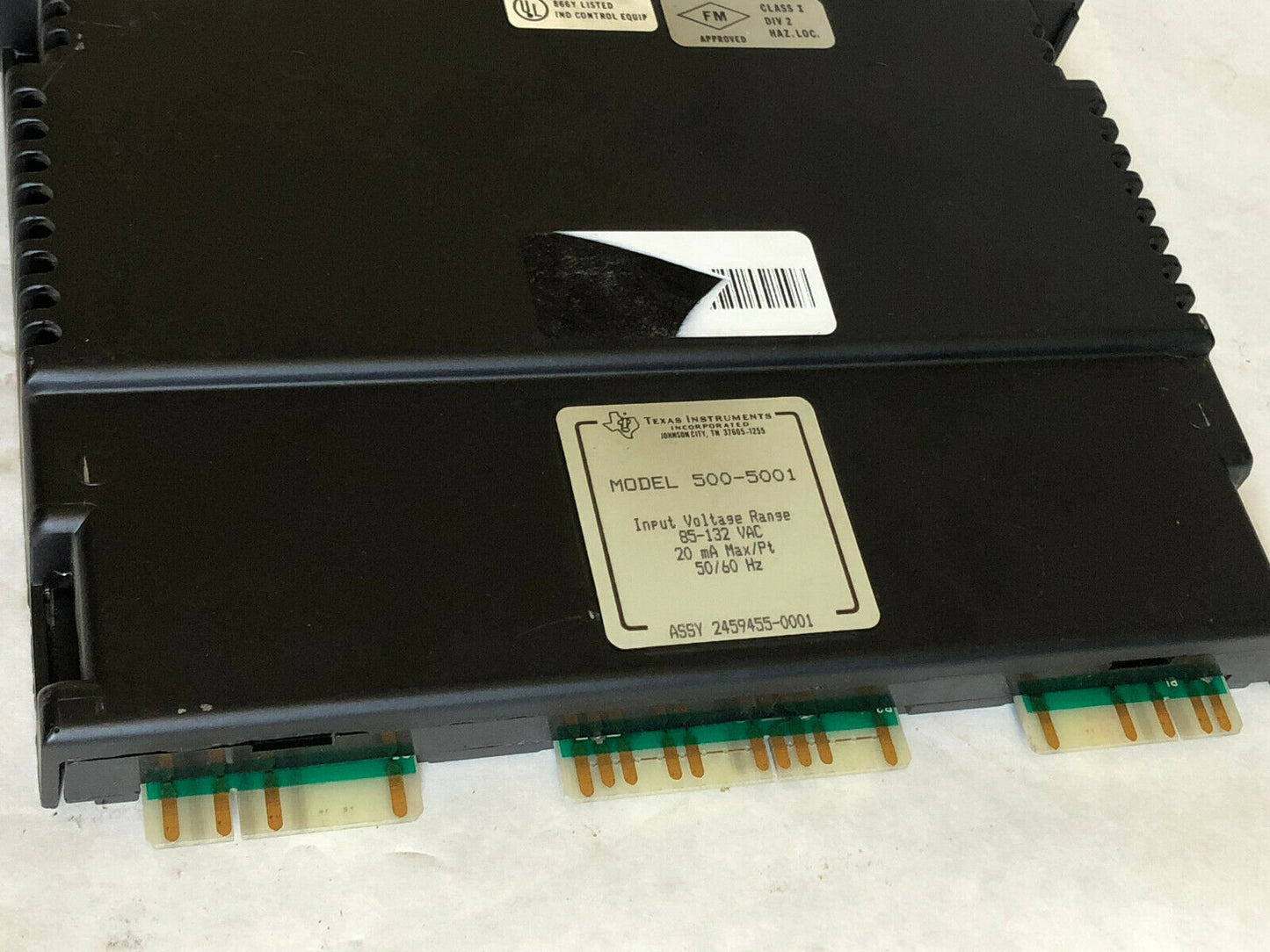 Texas Instruments 2459455-0001, 110V 16 Point Input Module 500-5001,Hl