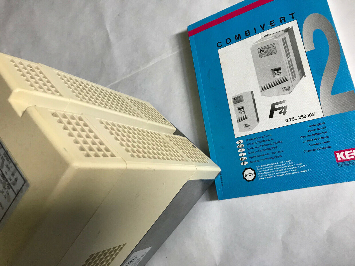 Keb 13.F4.S1e-3220/1.2 Keb Combivert F4,13.F4.S1e-3220/1 2 Inverter 9.5Kva,Sf