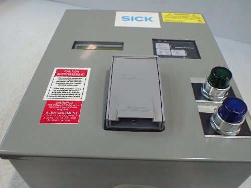 New Sick 405608 Bar Code Scanner Control Box,Chry-04,7027744,12290008,115Vac,Bu
