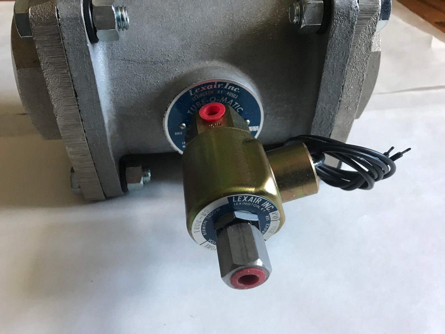 Lexair 310432 Tube-O-Matic 2059,03-3031,2" Solenoid Operated Valve.150Psi Max,Sh