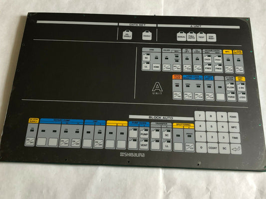 New Shibaura Cd-Coat-1200, 2-H2052 2-H2053 Operator Interface Panel,Ch