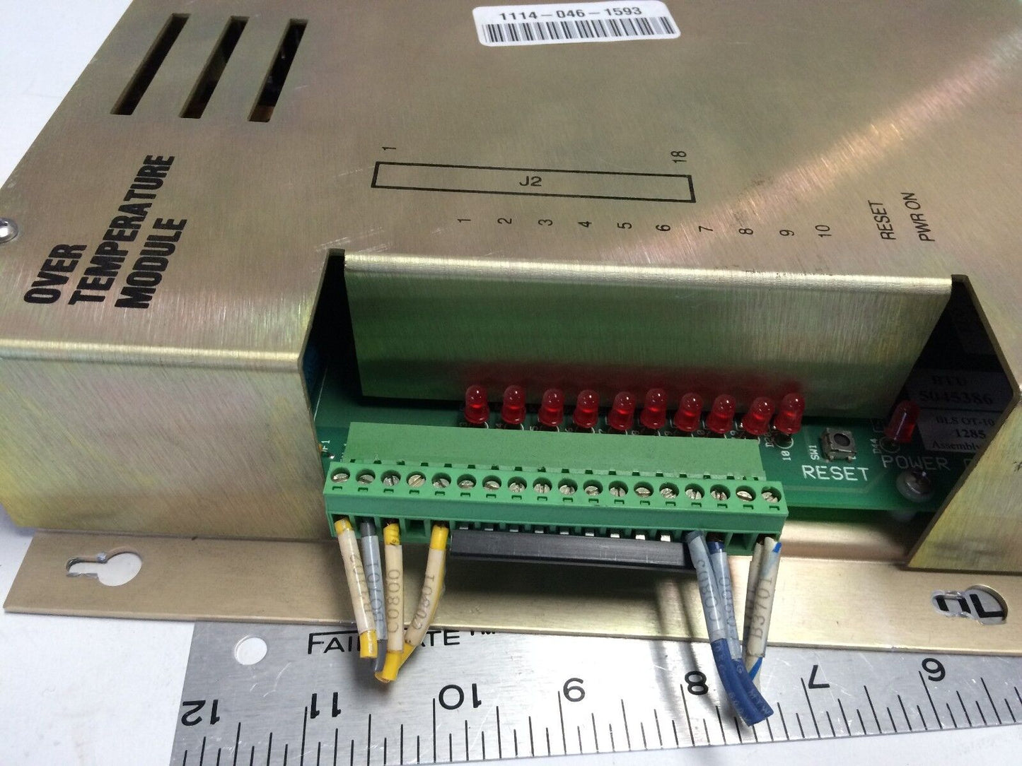 Btu Engineering Btue2-00 89,5045387-03 Over Temperature Module,Cg