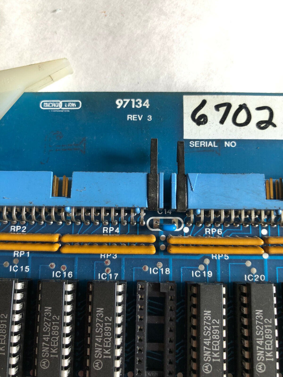 Micro Link 97134 Circuit Board Card 97134 Dio-A Igk 1-0 Rev 3 Control,Fm