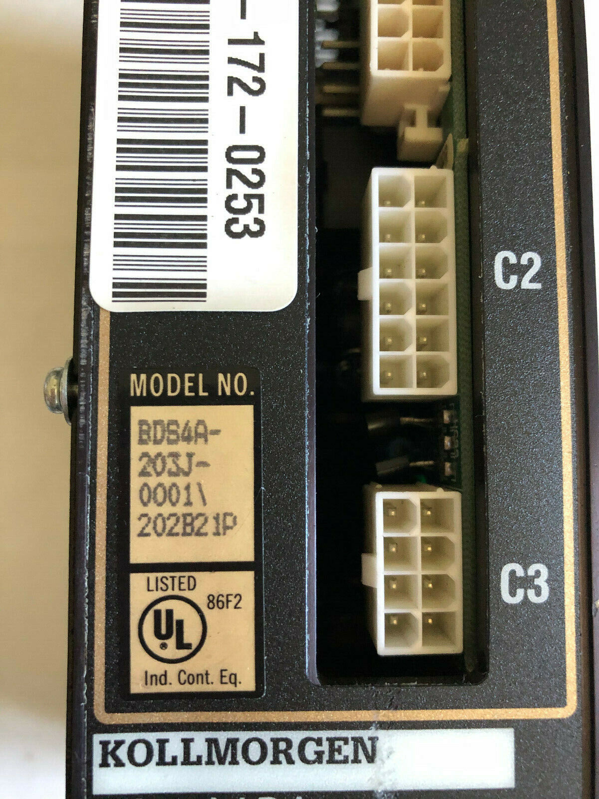Kollmorgen Bds4a-203J-0001-202B21p,Bds4,310Vdc/4.5Amp In 230Vac/3Amp,Bh