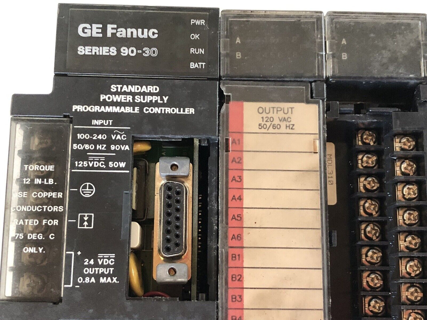 Fanuc Ic693pwr321s Series 90-30 Plc Ic693mdl240c,Ic693cpu311f,Ic693mdl240e,Dh