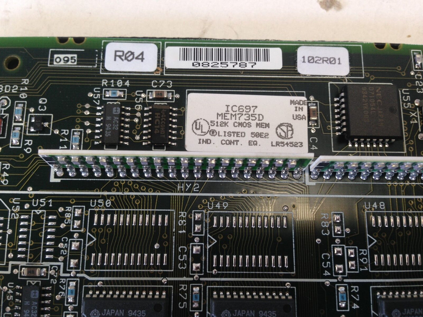 New Ge Fanuc Ic697 Mem735d 32-Bit Cmos Expansion Memory Card, Plc Va-7 Cmpb1,Dg