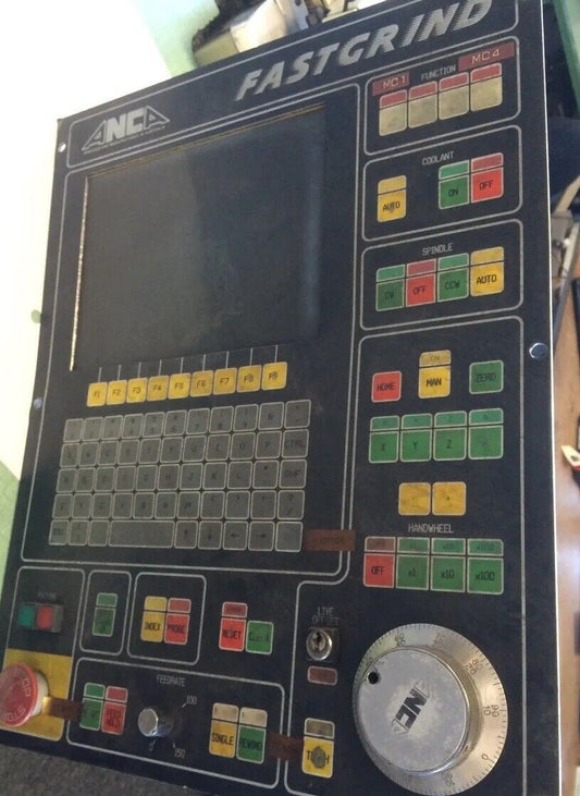 Anco Anca 96/210586 Fastgrind Cnc Operator Interface Control Panel Crt,Ey