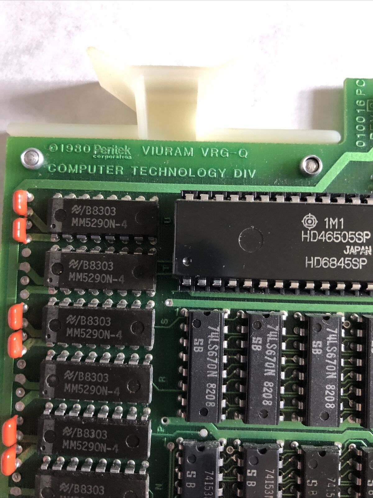 Peritek Viuram Vrg-Q,Q10016 Po  Compter Technology  Board 010016Pc,Bx