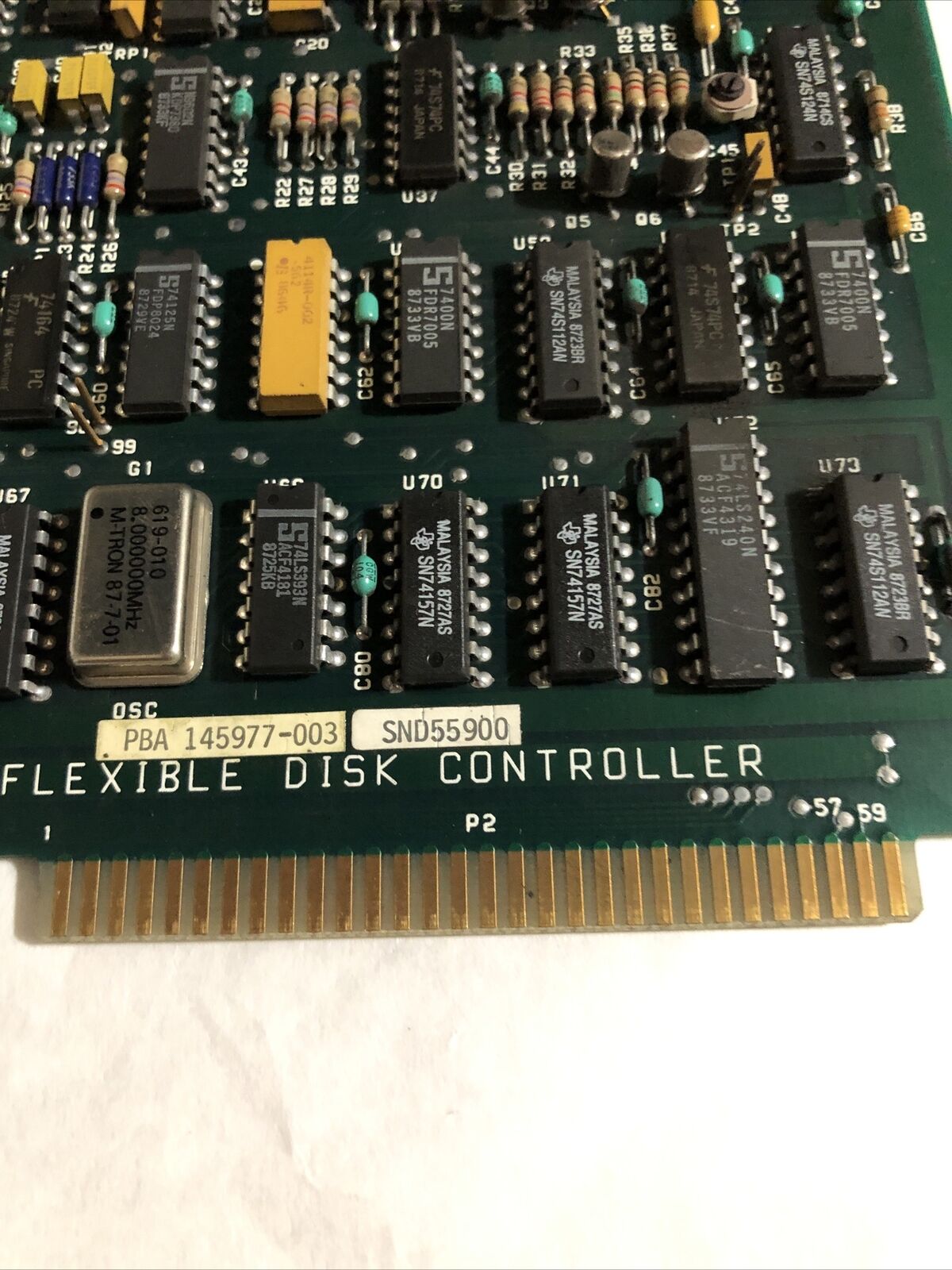 Hurco Intel Pba 145977-003 Ultimax 2 208 Flexible Disk Controller,Dj
