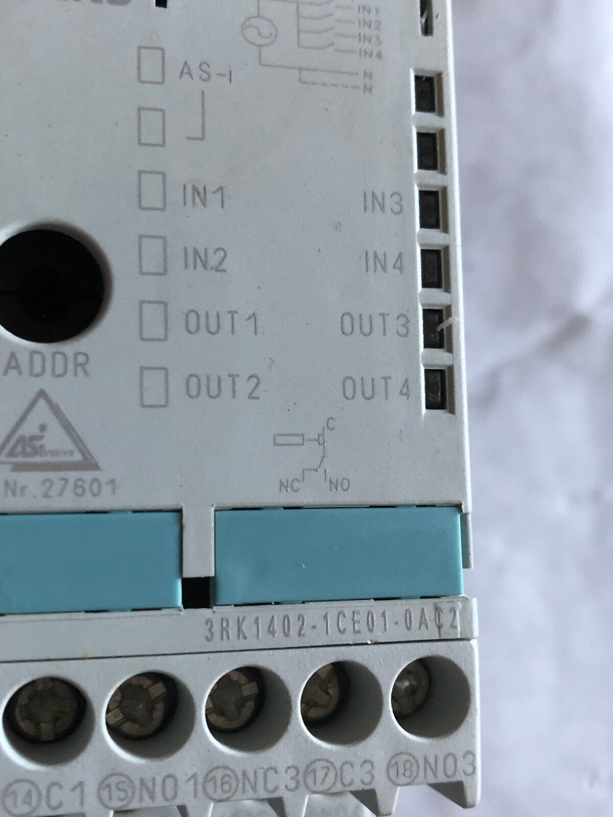 New Siemens 3Rk1402-1Ce01-0Ac2 230 Vac Actuator Sensor Slimline Module,Ad
