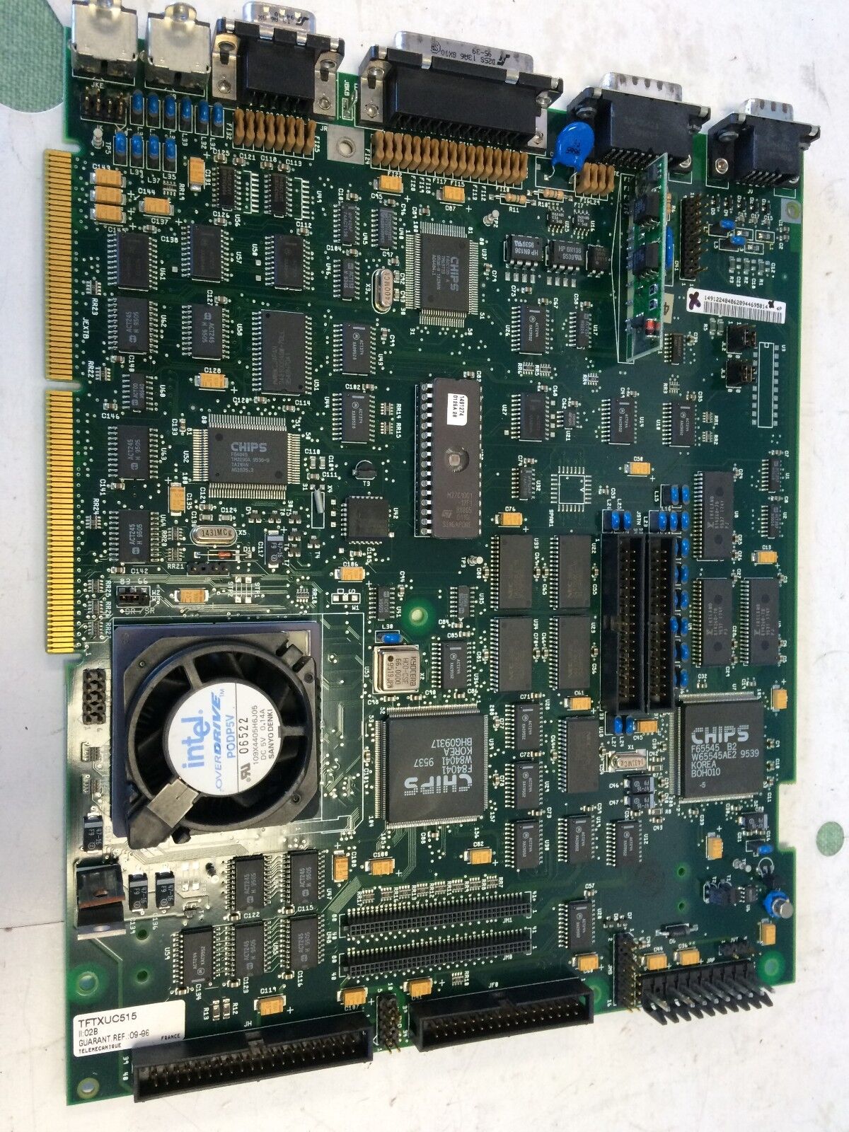 Telemecanique Tftxuc515,Tftxuc515 Cpu Board Ftx 517 5T,W8 1491223 01 02 A,Ei