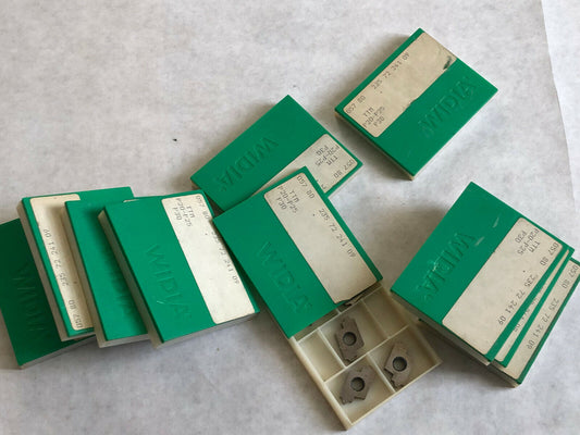 New Lot 50 Widia Ttm P20-P25 P30 Carbide Inserts 057 80 235 72 241 09,Sv