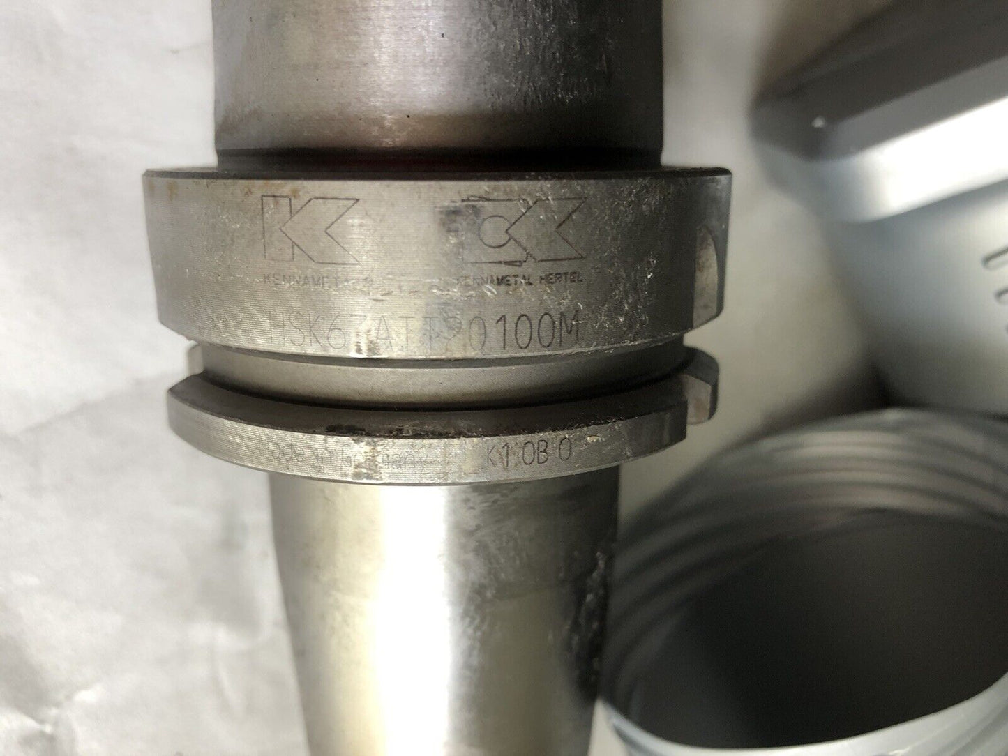 Kennametal Hsk63att20100m Hsk-63 Pcd-Tip Tl # Pt03a02057 ,Te