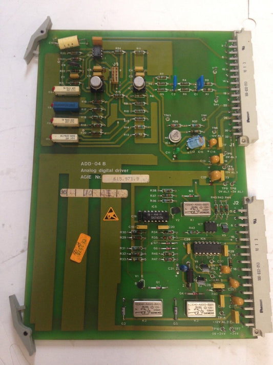 Agie 615.971.9, Add-04B Analog Digital Driver Wire Edm Pcb Card Add-O4b,Bx