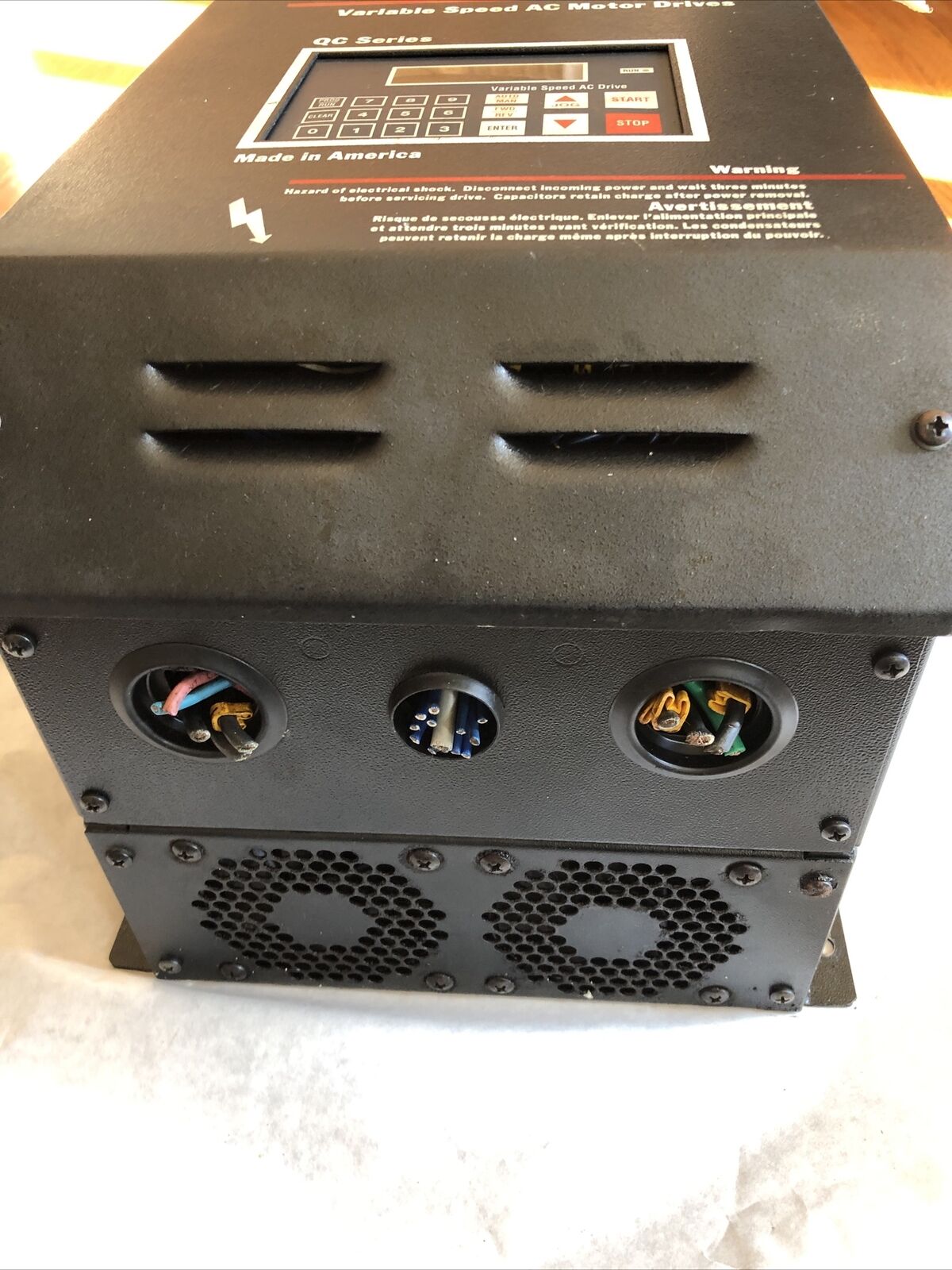 Ac Tech Q14015a Variable Speed Ac Motor Drive,15 Hp,Bc