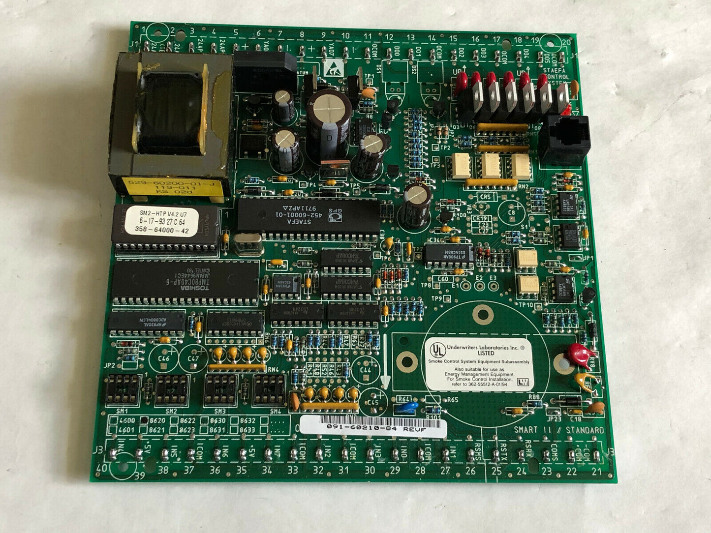 New Siemens Pc Board Smart2 Heat Pump 091-60210-84 Rev F,21296E,090-60220,Ag