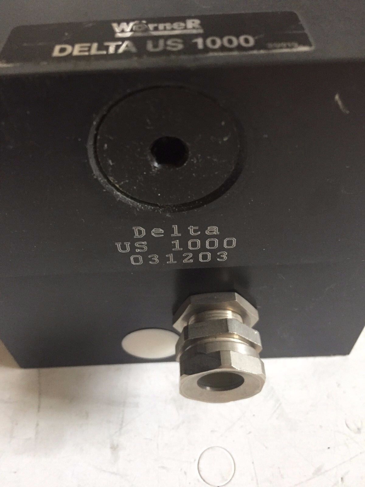 Worner Deltaus1000,30010,Delta Us 1000,031203 Separting Stop,Damping,Bg