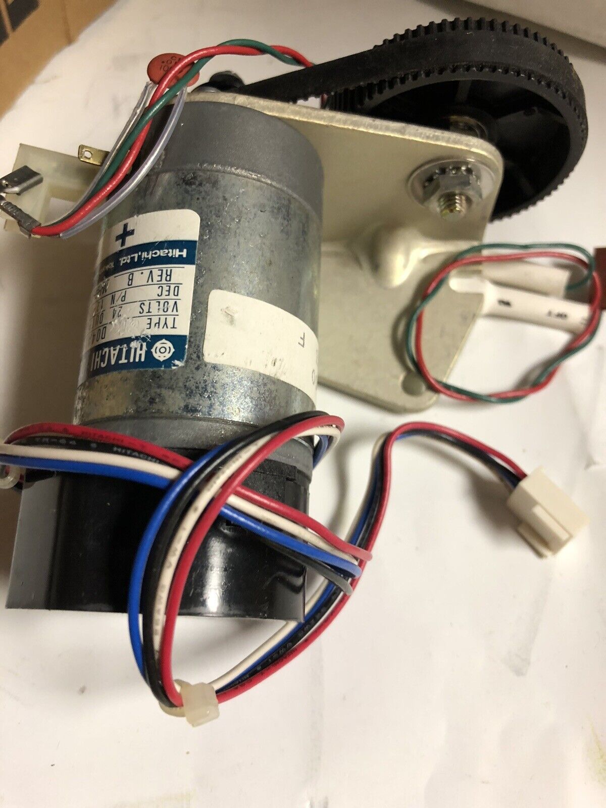 New Hitachi D04a191e Dc Motor,12-19267-00 Digital 70-18960-00 Encoder,Ex