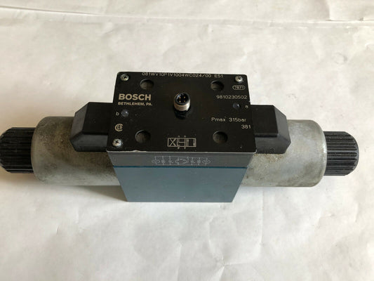 Bosch 081Wv10p1v1004wc024/00 E51 Hydraulic Proportional Solenoid Valve,24 Vdc,An
