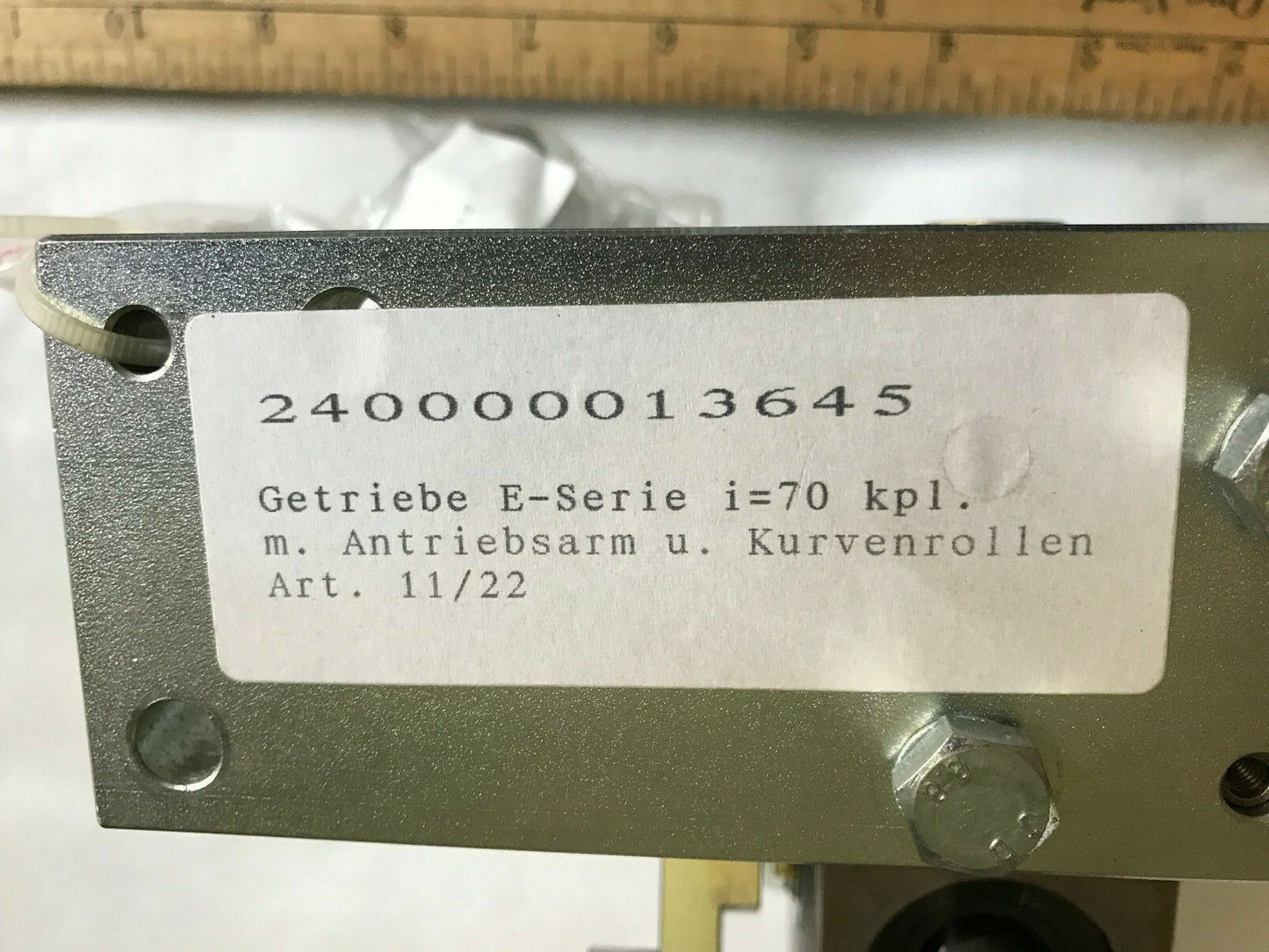 New Getriebe 240000013645,69 S.H. E-Series Rotary Cam Actuator,12Mm Shaft,Ae