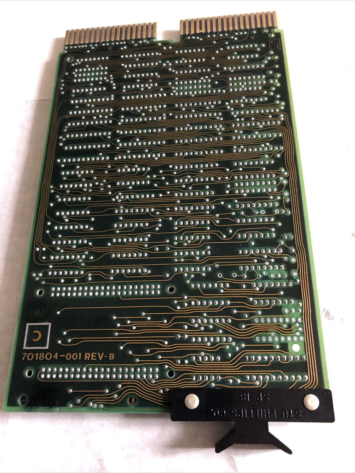 Plessey Microsystems 701805-100D,701804-001  Rev.A Stu Phillips Sp-18 Board,Bx
